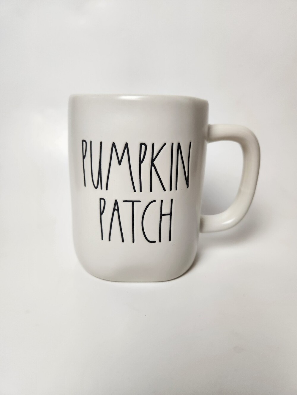 Rae Dunn White 'Pumpkin Patch' Ceramic Mug